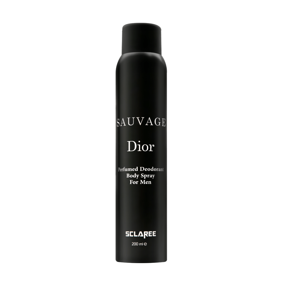 اسپری بدن مردانه اسکلاره مدل Sauvage Dior حجم 200 میلی لیتر