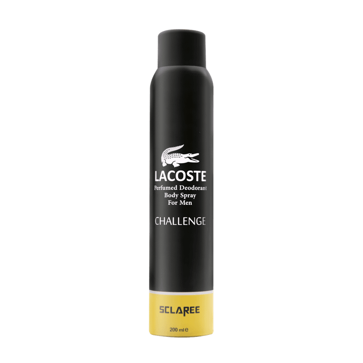 اسپری بدن مردانه اسکلاره مدل Lacoste challenge حجم 200 میلی لیتر