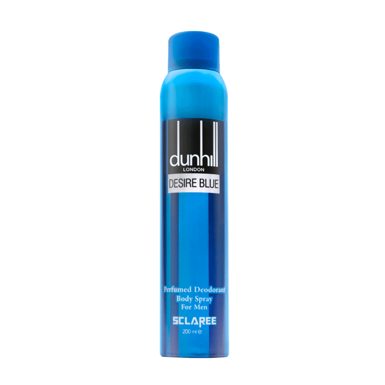 اسپری بدن مردانه اسکلاره مدل Dunhill Desire Blue حجم 200 میلی لیتر