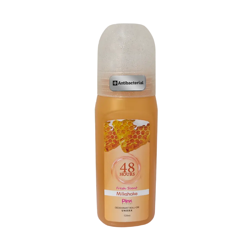 مام رول صدفی پینک ویژوآل مدل Milkshake حجم 120 میلی لیتر – شیر عسل وانیل