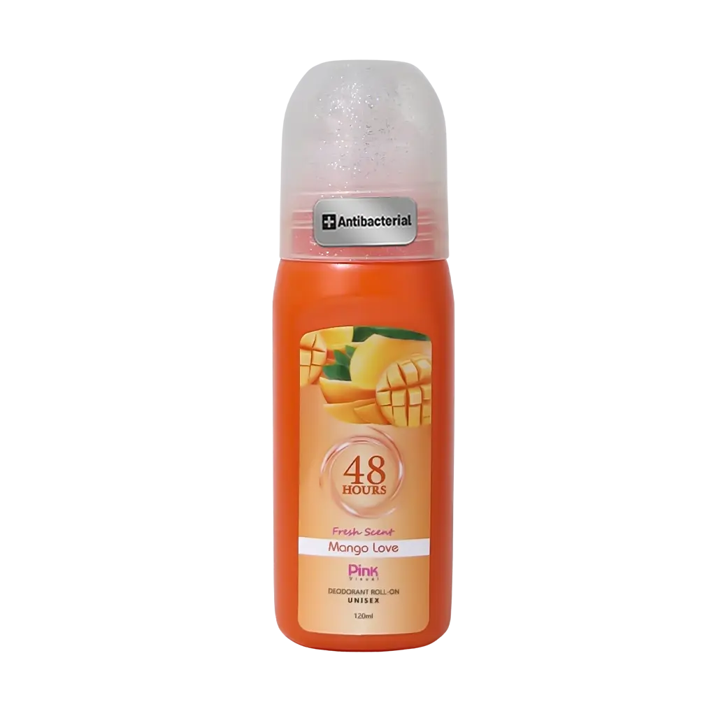 مام رول صدفی پینک ویژوآل مدل Mango Love حجم 120 میلی لیتر – انبه