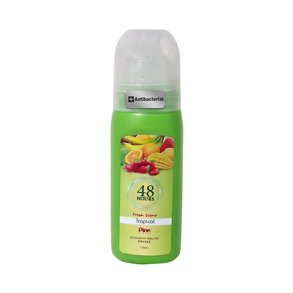 مام رول صدفی پینک ویژوآل مدل Tropical حجم 120 میلی لیتر – آناناس و انبه