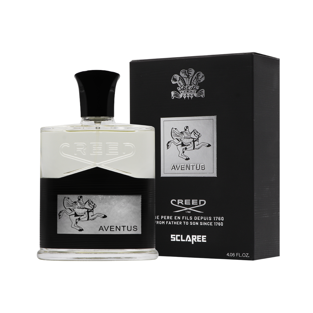 ادوپرفیوم مردانه اسکلاره Sclaree مدل کرید اونتوس Creed Aventus حجم 100 میلی لیتر طرح مارک