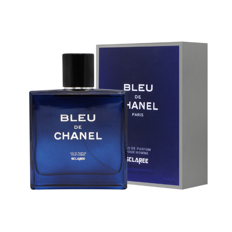ادوپرفیوم مردانه اسکلاره Sclaree مدل بلو د شانل Bleu De Chanel حجم 100 میلی لیتر طرح مارک