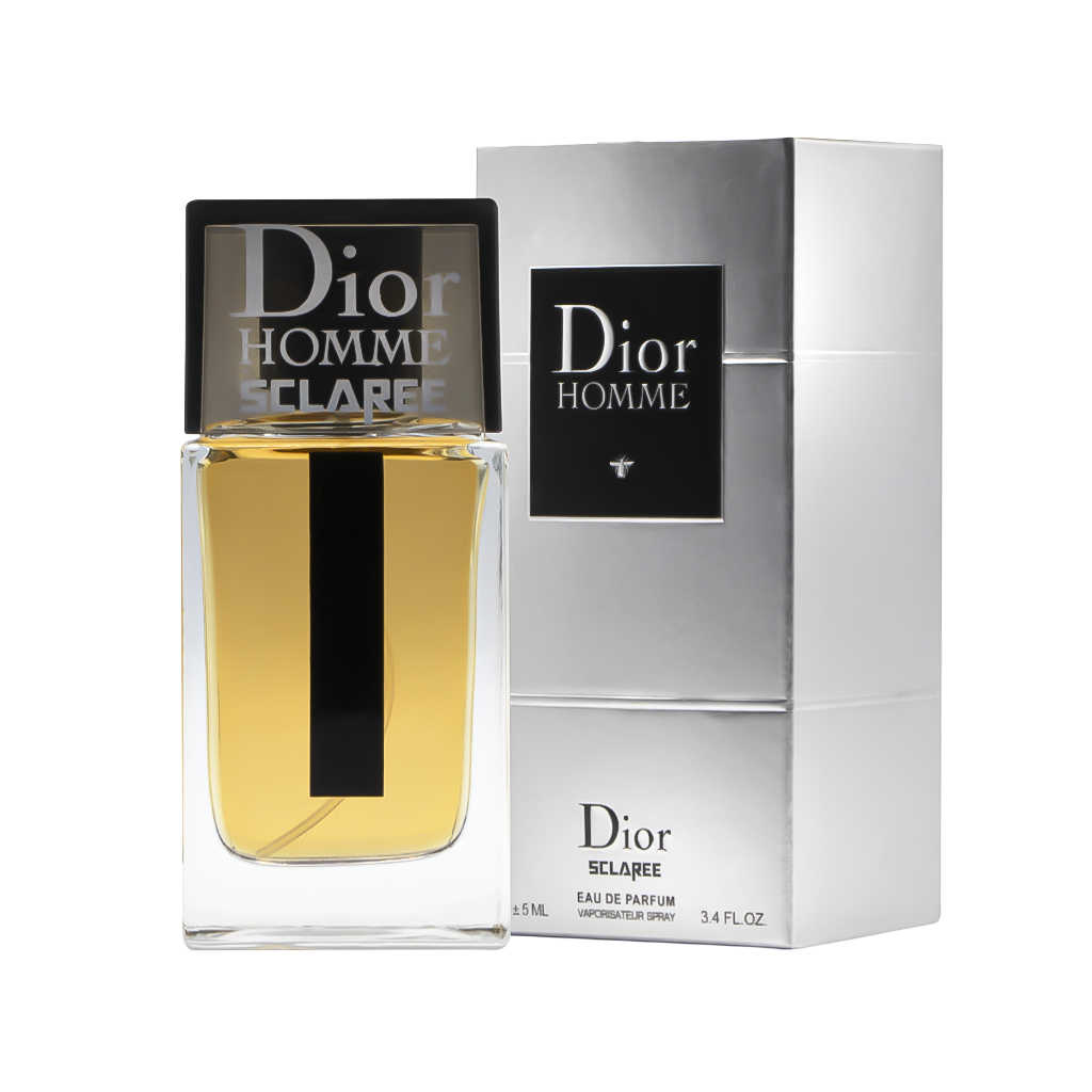 ادوپرفیوم مردانه اسکلاره Sclaree مدل دیور هوم اینتنس Dior Homme Intense حجم 100 میلی لیتر طرح مارک