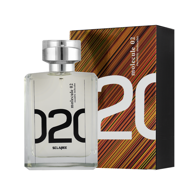 ادوپرفیوم اسکلاره Sclaree مدل ملکول Molecule 02 حجم 100 میلی لیتر طرح مارک