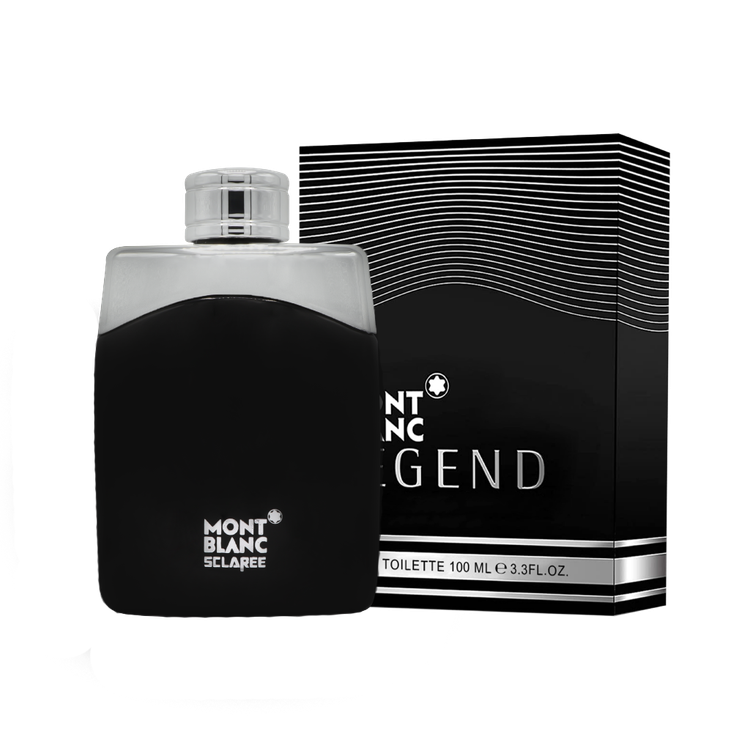 ادوپرفیوم مردانه اسکلاره Sclaree مدل مونت بلان لجند Mont Blanc Legend حجم 100 میلی لیتر طرح مارک