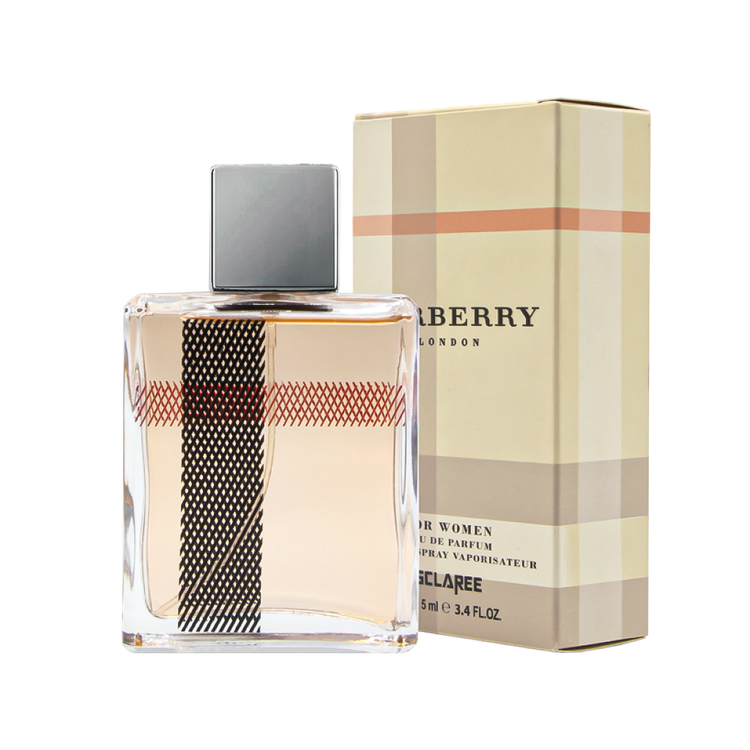 ادوپرفیوم زنانه اسکلاره Sclaree مدل باربری لندن Burberry London حجم 100 میلی لیتر طرح مارک