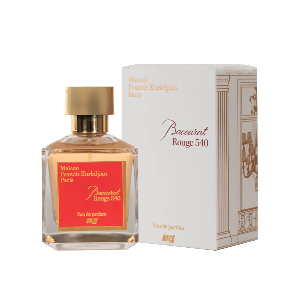 ادوپرفیوم نایس پاپت Nice مدل باکارات رژ Baccarat Rouge 540 حجم 100 میلی لیتر طرح مارک