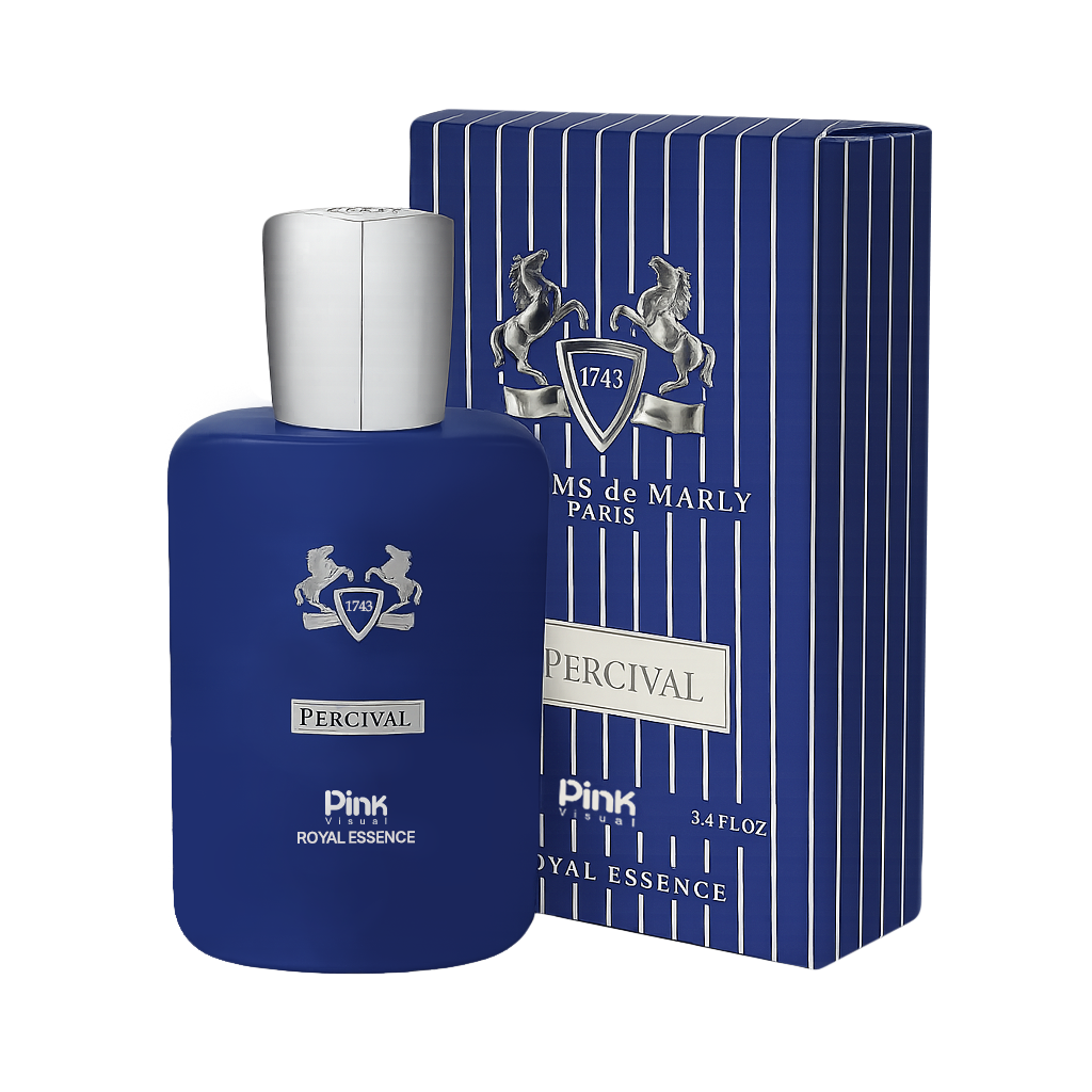 ادوپرفیوم پینک ویژوآل Pink مدل مارلی پرسیوال Marly Percival حجم 100 میلی لیتر طرح مارک
