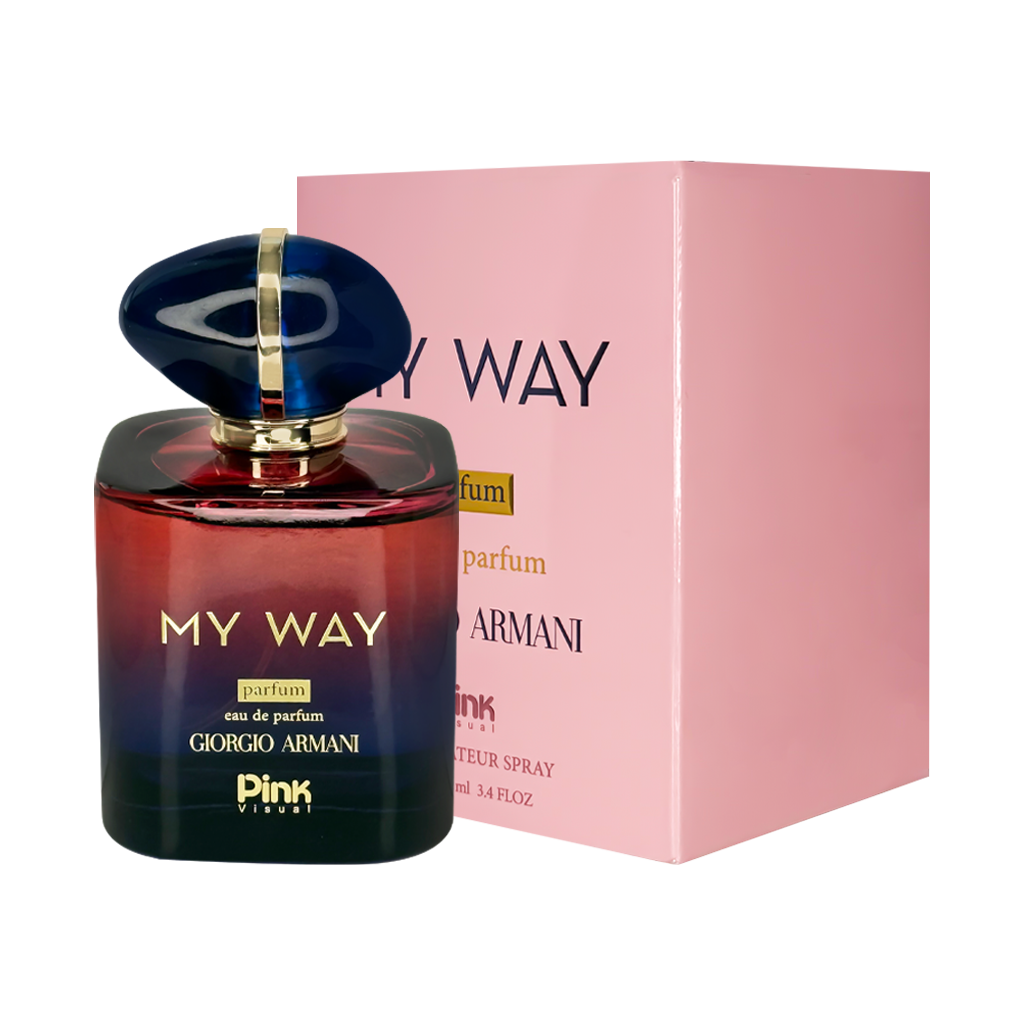 ادوپرفیوم زنانه پینک ویژوآل Pink مدل جورجیو آرمانی مای وی پارفوم Giorgio Armani My Way Parfum حجم 100 میلی لیتر – New