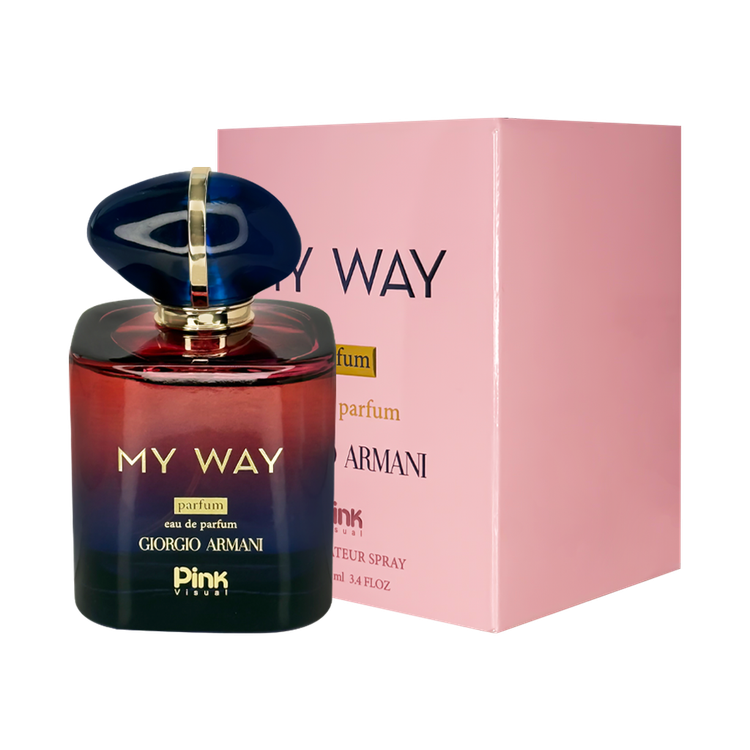 ادوپرفیوم زنانه پینک ویژوآل Pink مدل جورجیو آرمانی مای وی پارفوم Giorgio Armani My Way Parfum حجم 100 میلی لیتر – New