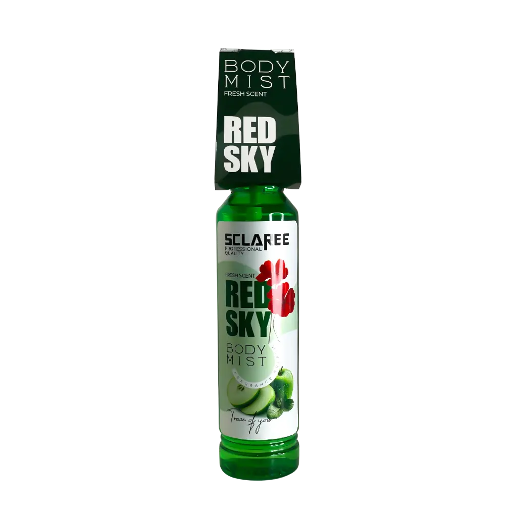 بادی میست Red Sky اسکلاره حجم 150 میلی لیتر – رایحه Apres Iamour