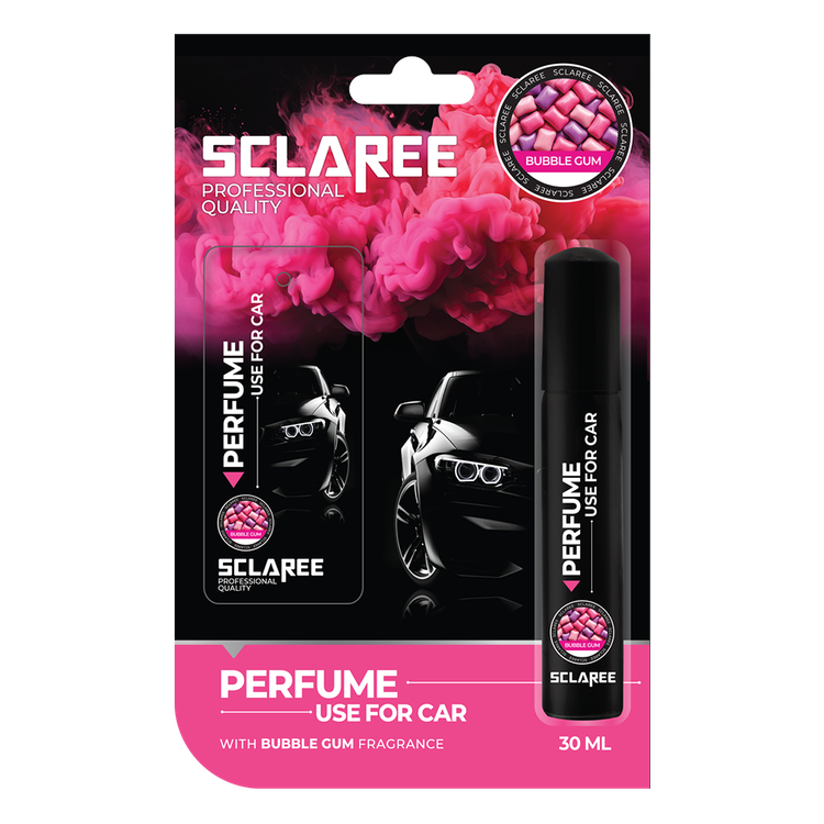 خوشبو کننده کارتی خودرو با رایحه Bubble Gum آدامس بادکنکی اسکلاره