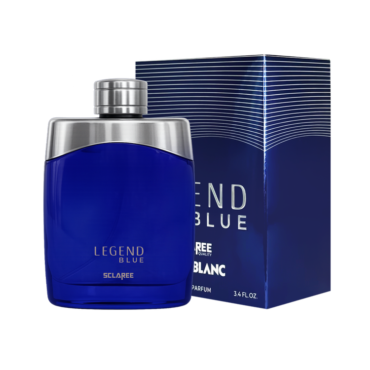 ادوپرفیوم مردانه اسکلاره Sclaree مدل مونت بلنک لجند بلو Mont Blanc Legend Blue حجم 100 میلی لیتر – New