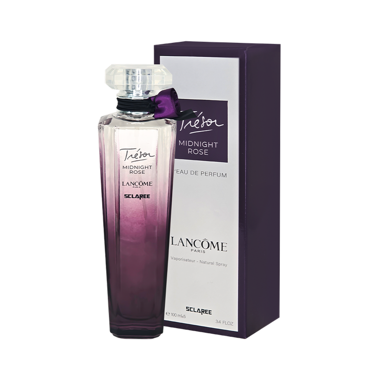 ادوپرفیوم زنانه اسکلاره Sclaree مدل لانکوم ترزور میدنایت رز Lancom Tresor Midnight Rose حجم 100 میلی لیتر طرح مارک