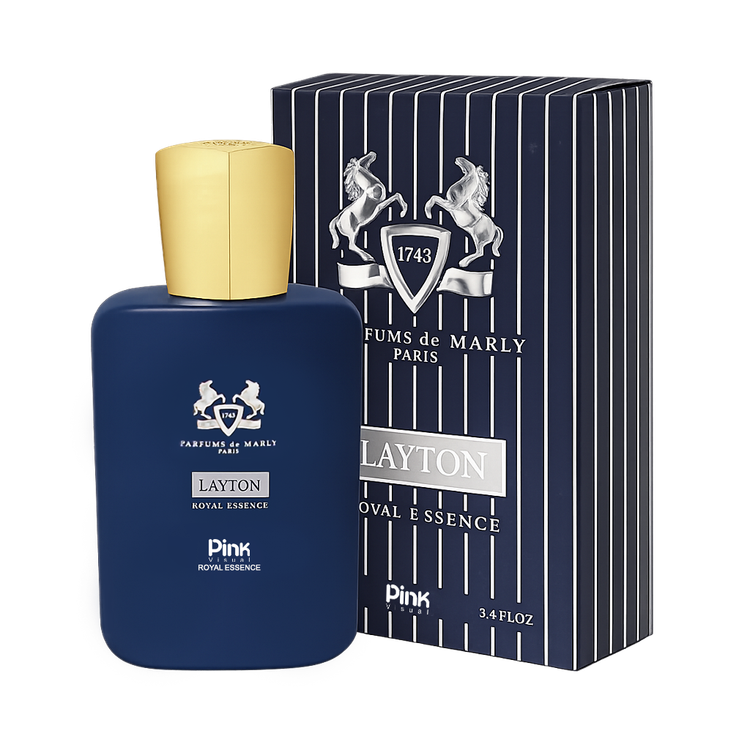 ادوپرفیوم پینک ویژوآل Pink مدل مارلی لیتون Marly Layton حجم 100 میلی لیتر طرح مارک
