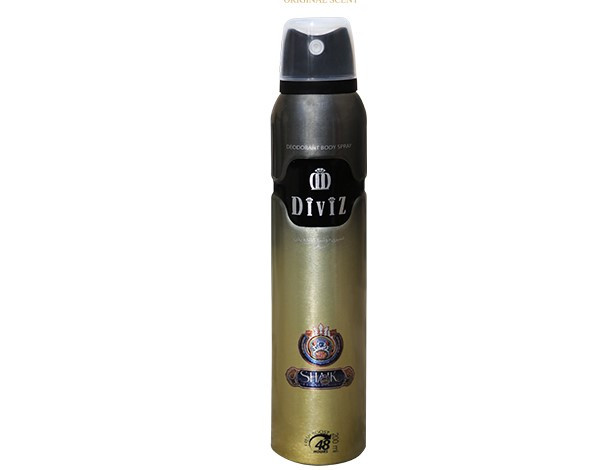 اسپری دئودورانت شیخ گلد ادیشن مردانه Shaik Opulent Gold Edition for Men حجم 200 میل