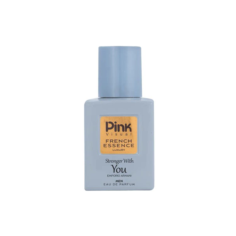عطر پلاکدار مردانه پینک ویژوآل مدل Stronger With You حجم 30 میلی لیتر